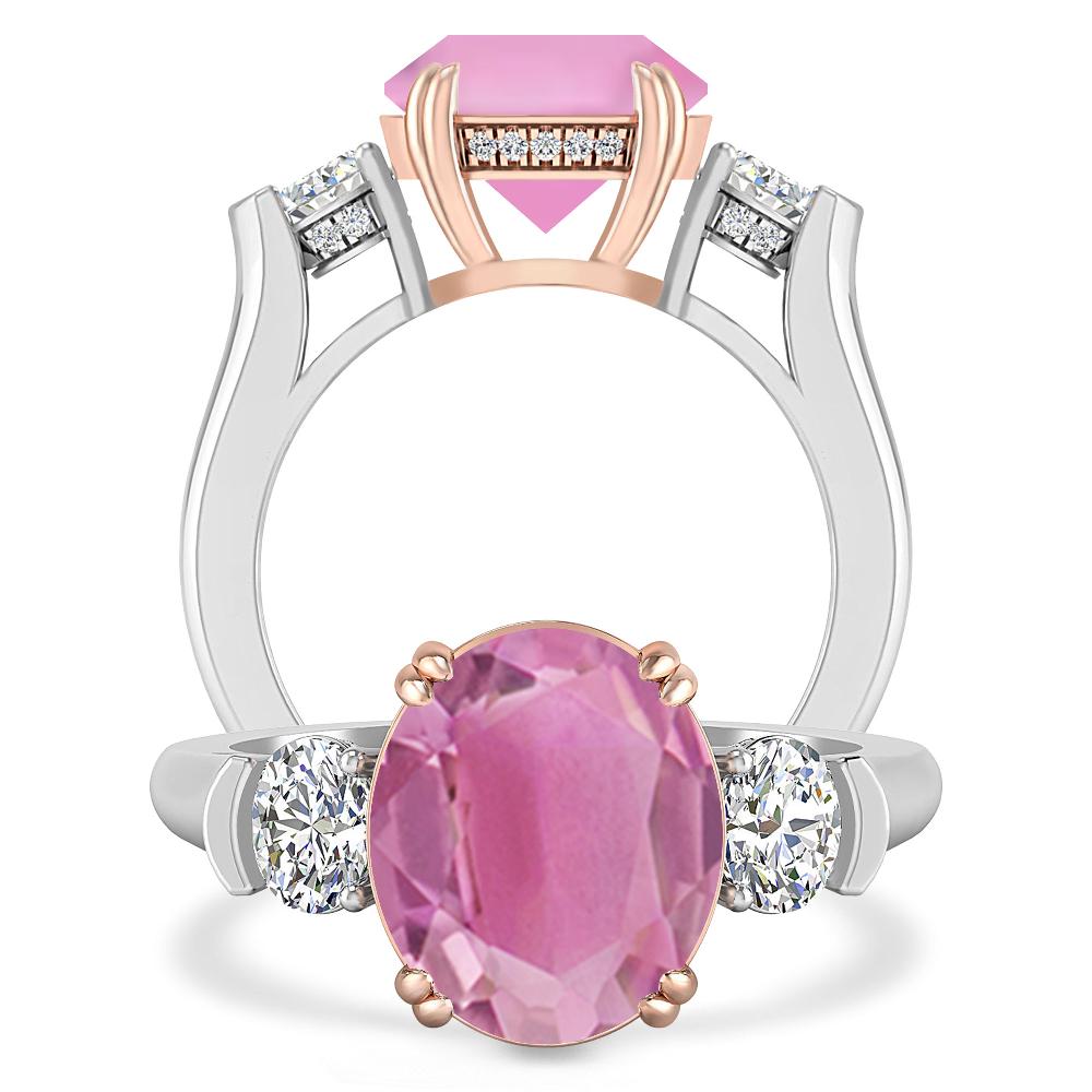 White Gold - Pink Tourmaline