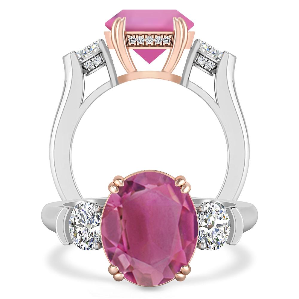 White Gold - Pink Tourmaline