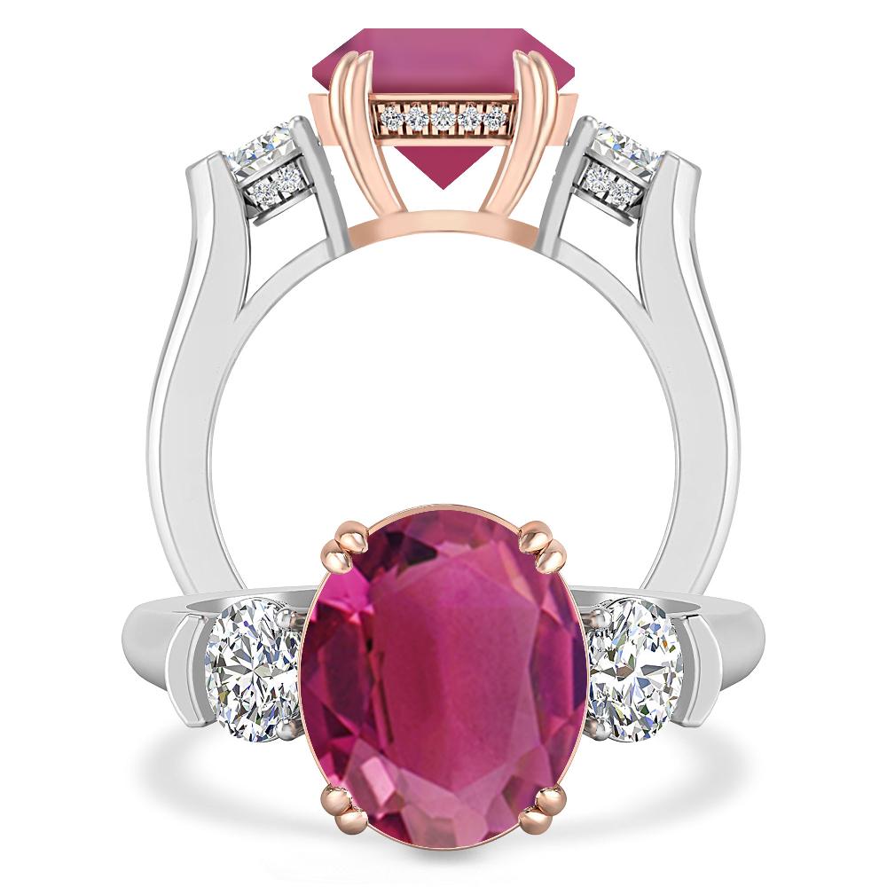 White Gold - Pink Tourmaline