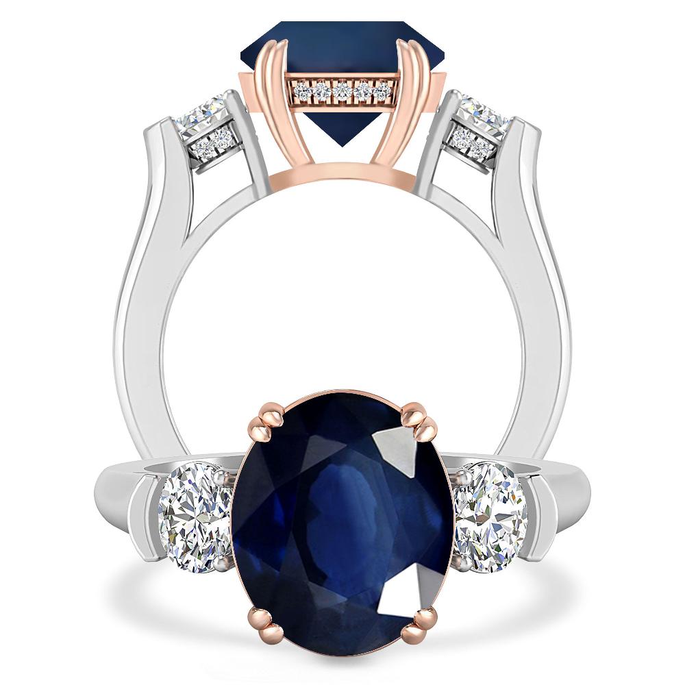 White Gold - Sapphire