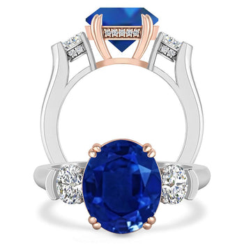 White Gold - Sapphire