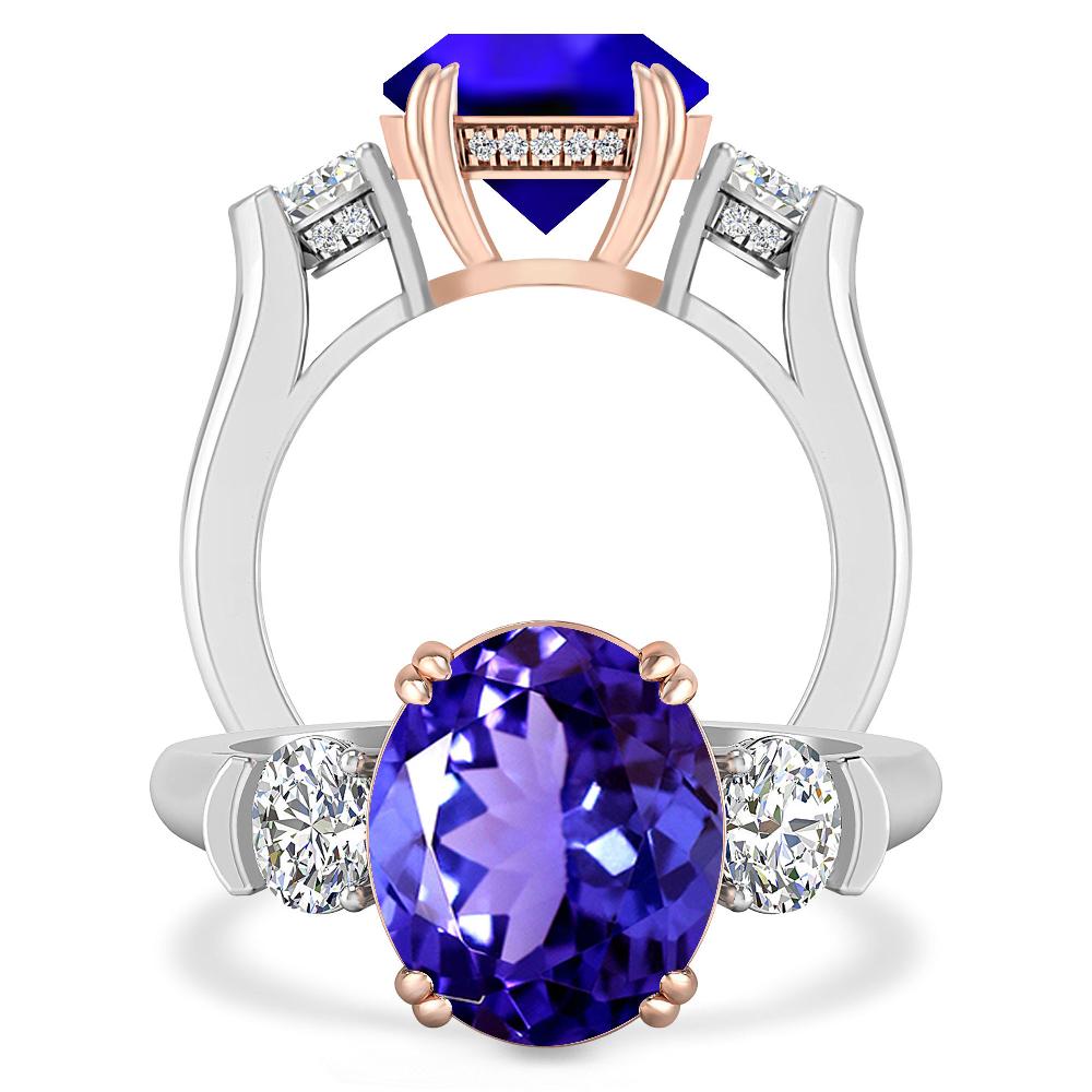 White Gold - Tanzanite