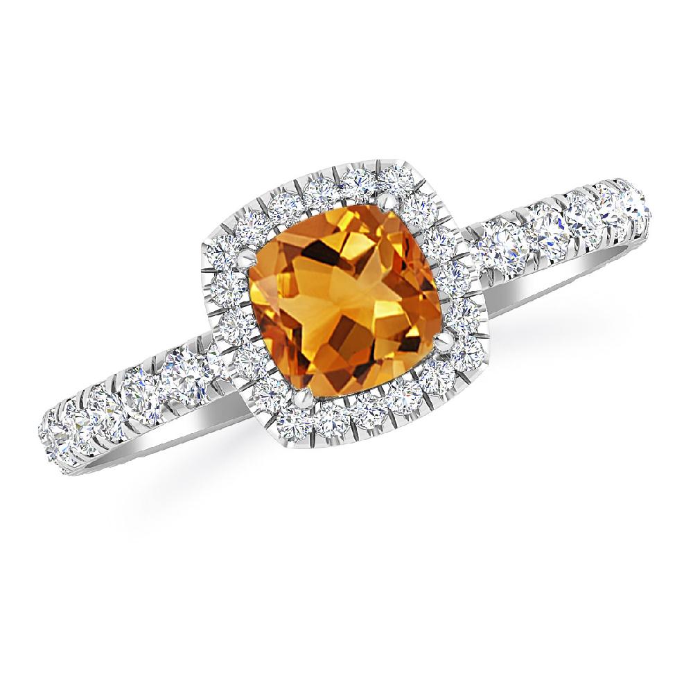 White Gold - Citrine