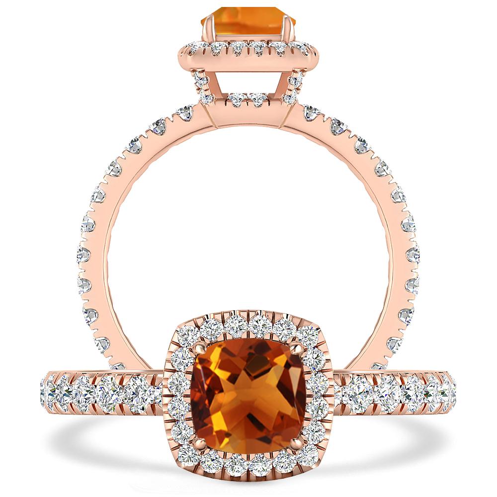 Rose Gold - Citrine