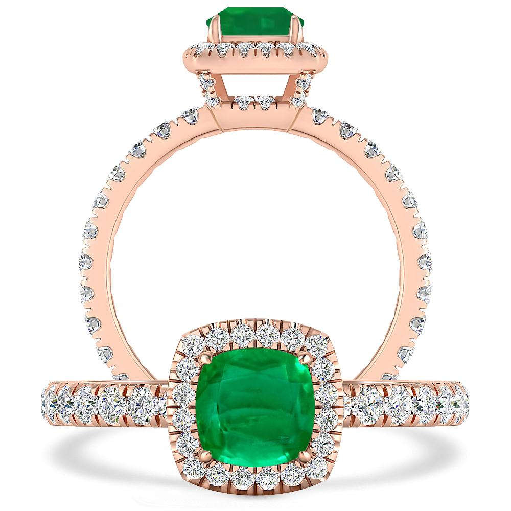 Rose Gold - Emerald