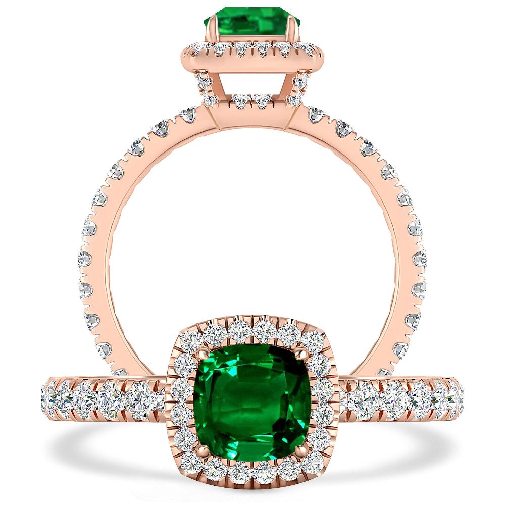 Rose Gold - Emerald