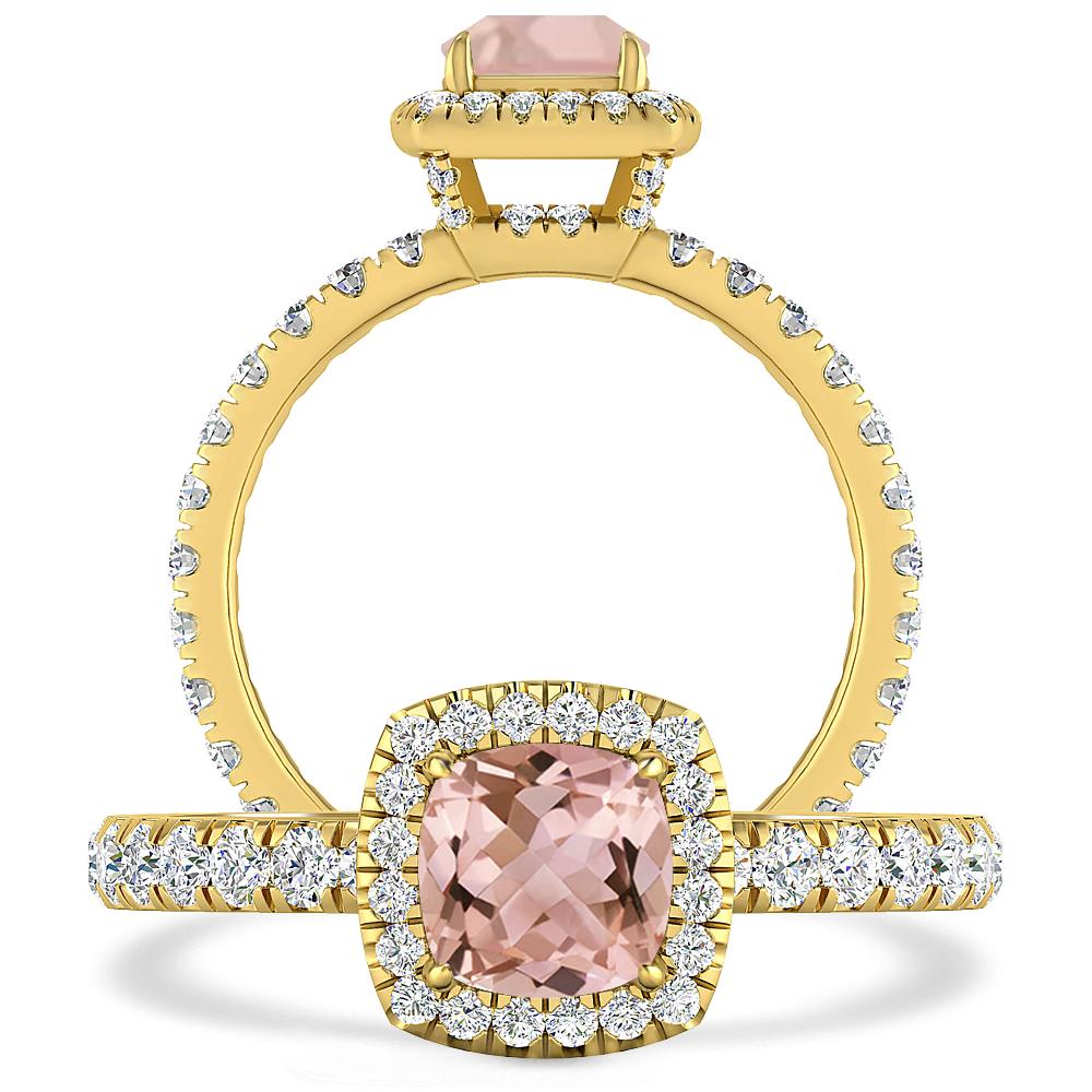 Yellow Gold - Morganite