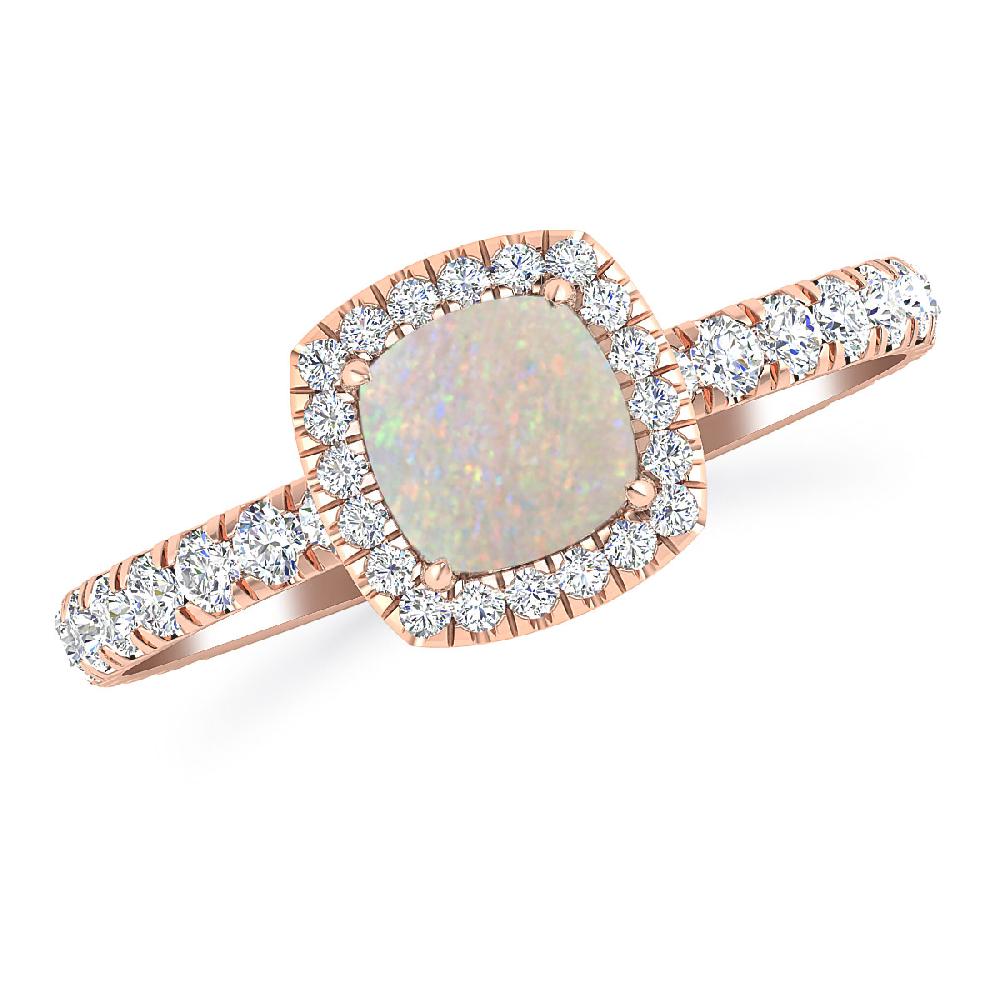 Rose Gold - Opal