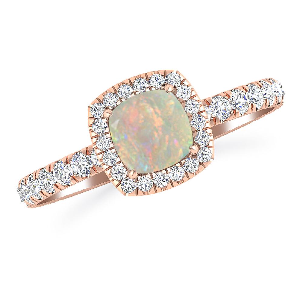 Rose Gold - Opal