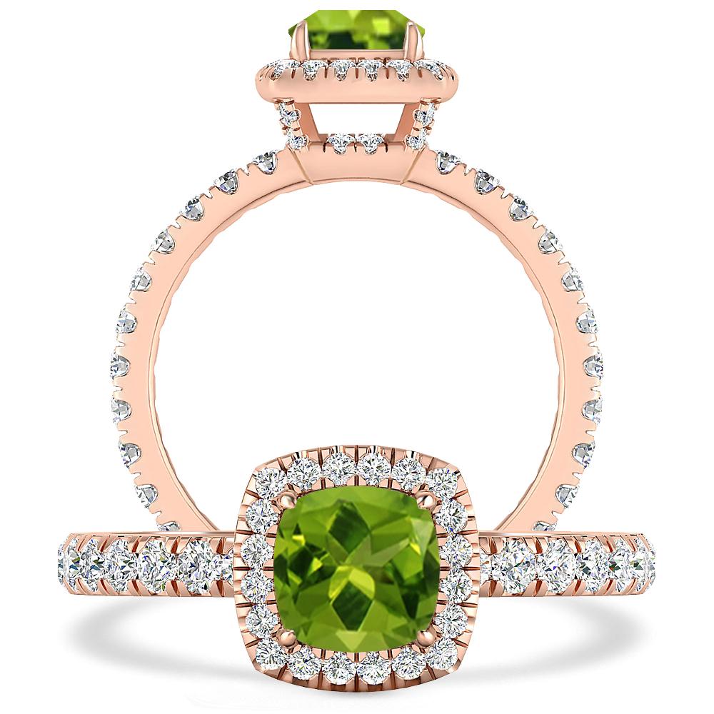 Rose Gold - Peridot