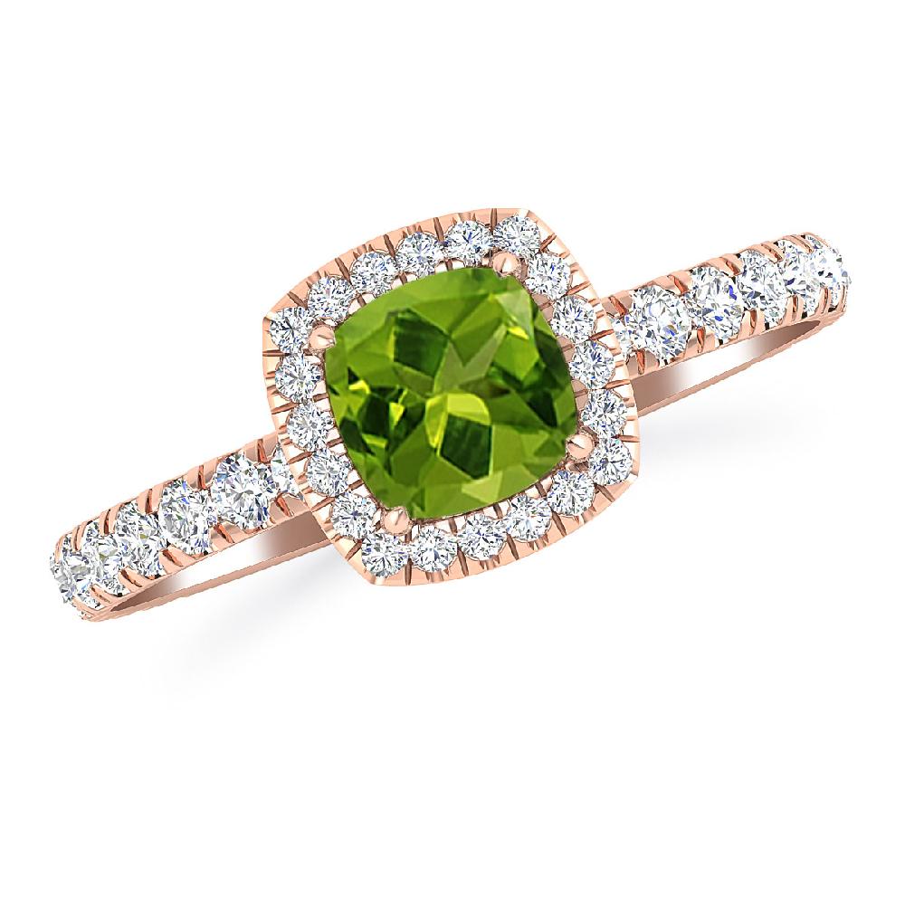 Rose Gold - Peridot