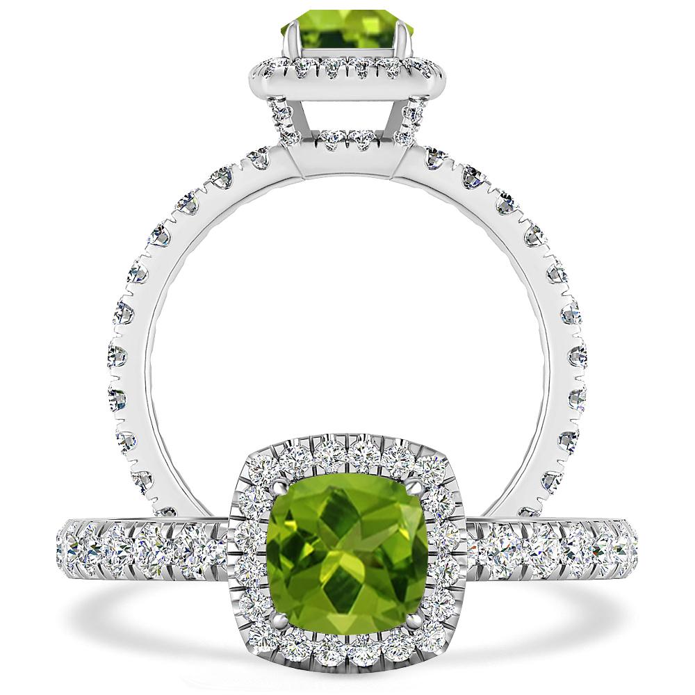 White Gold - Peridot