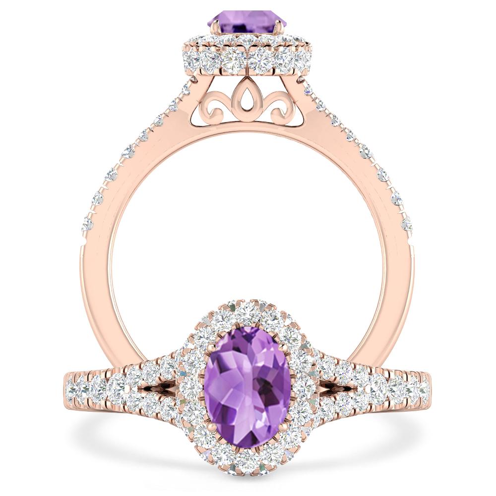 Rose Gold - Amethyst