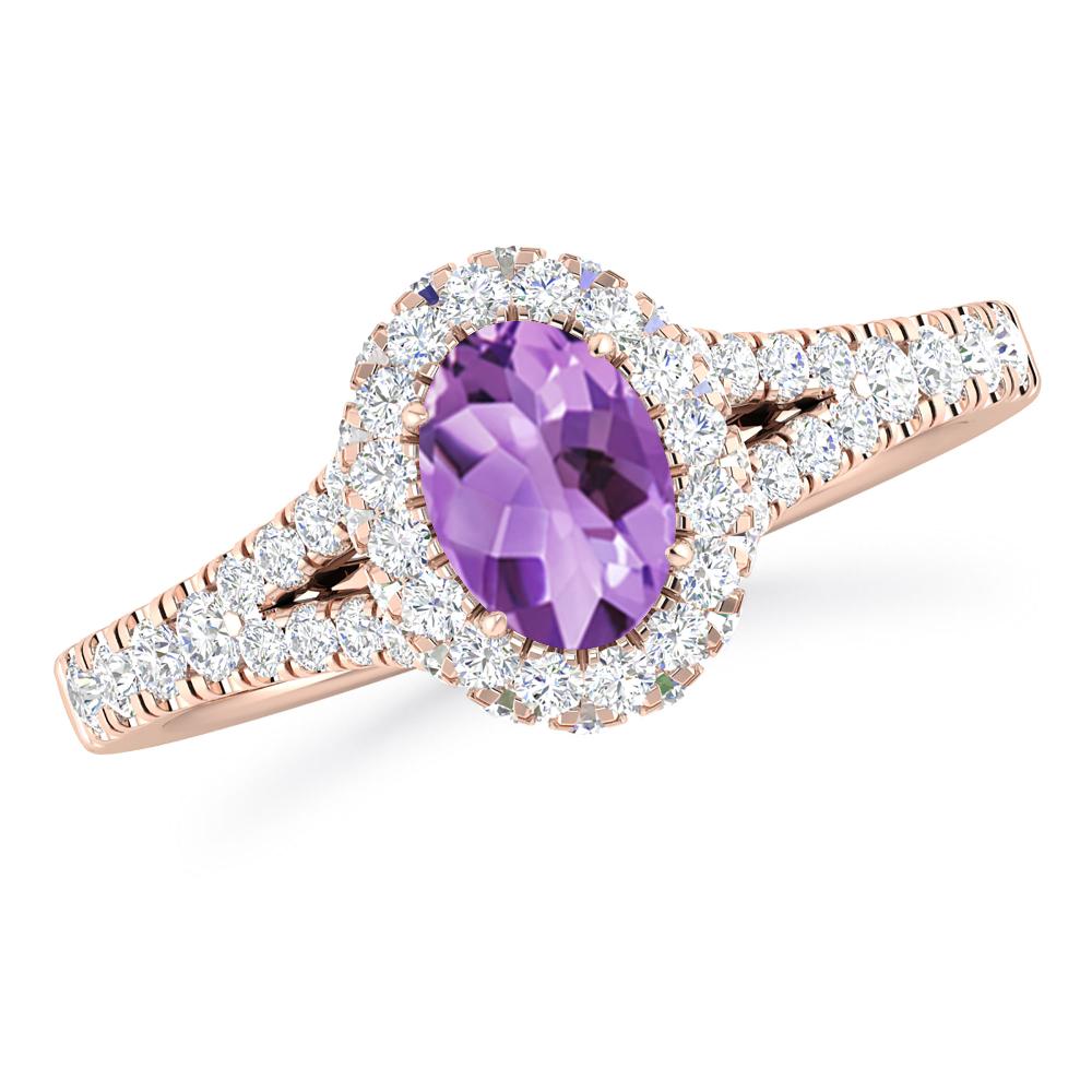 Rose Gold - Amethyst