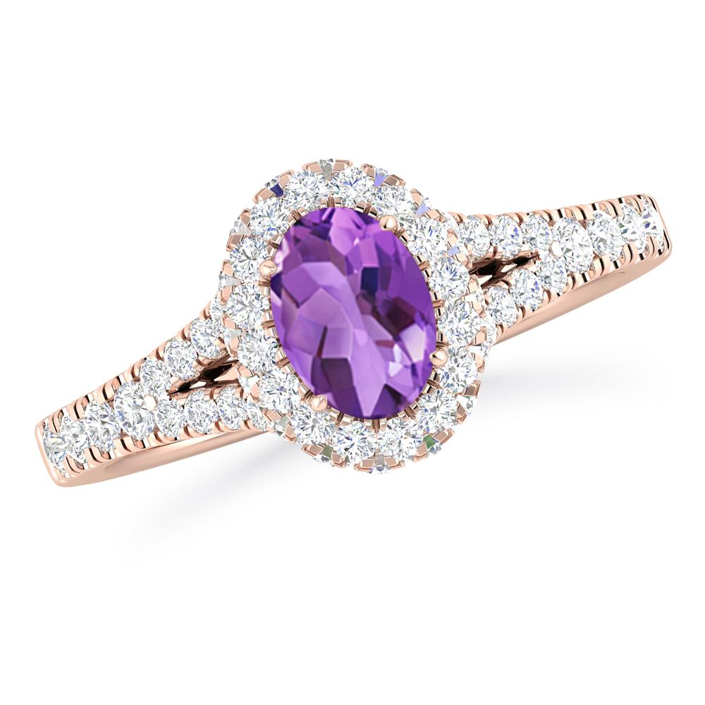 Rose Gold - Amethyst