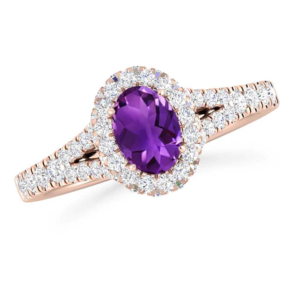 Rose Gold - Amethyst