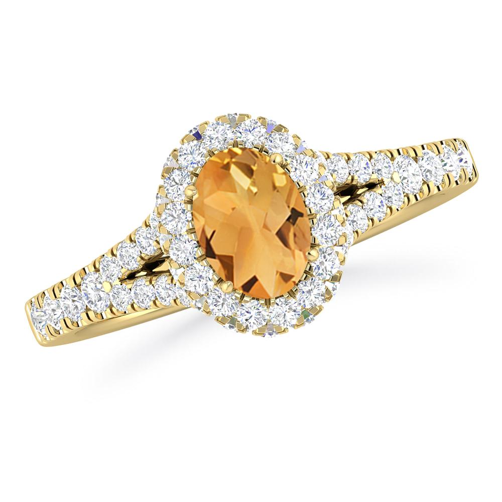 Yellow Gold - Citrine