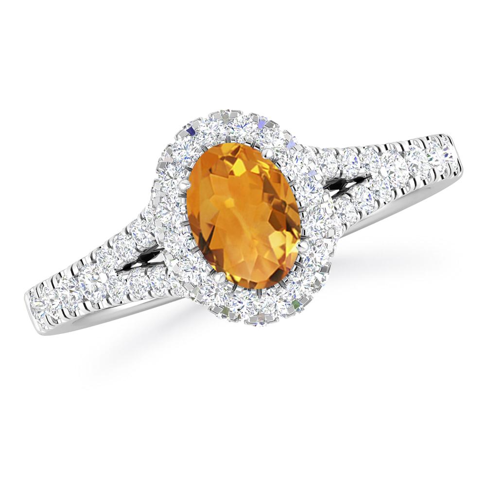 White Gold - Citrine