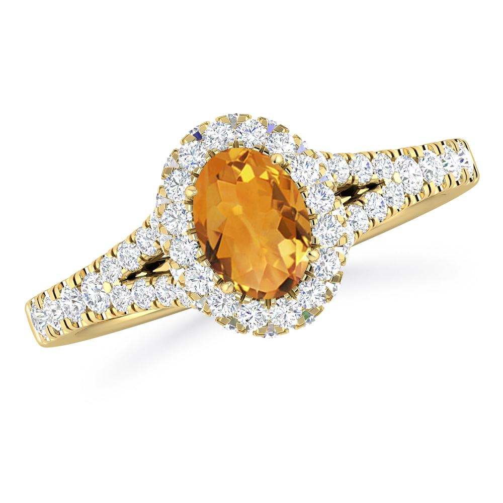 Yellow Gold - Citrine