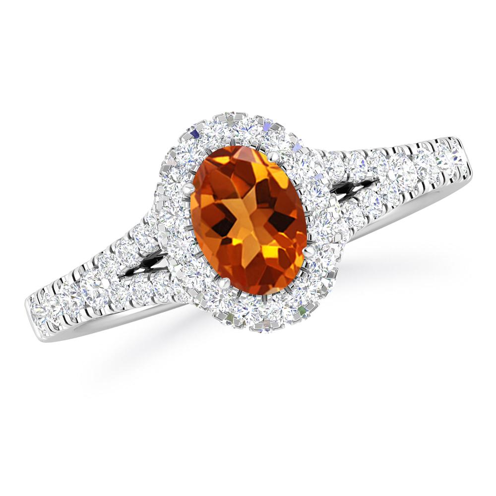 White Gold - Citrine