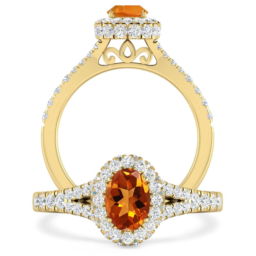 Yellow Gold - Citrine