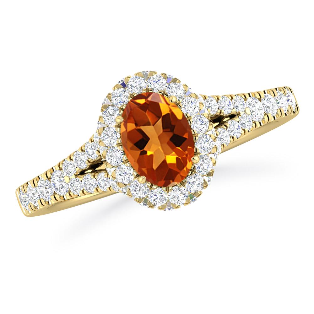 Yellow Gold - Citrine