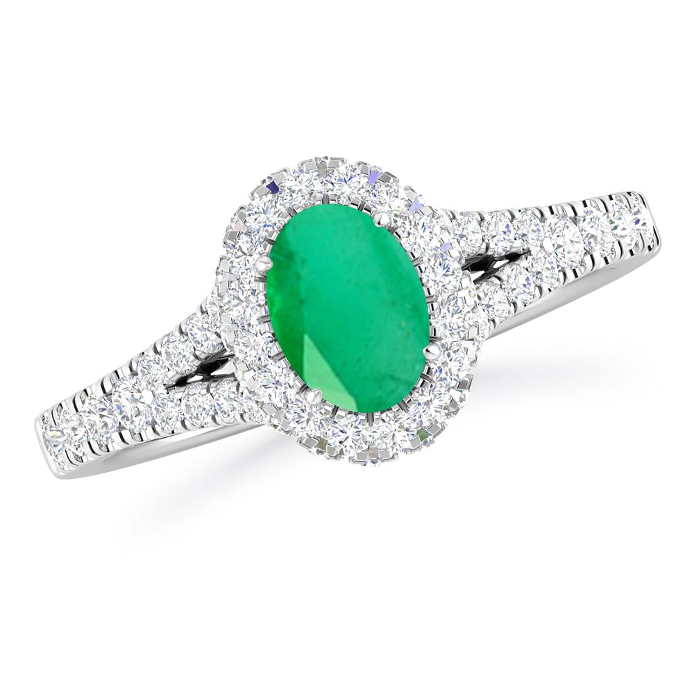 White Gold - Emerald