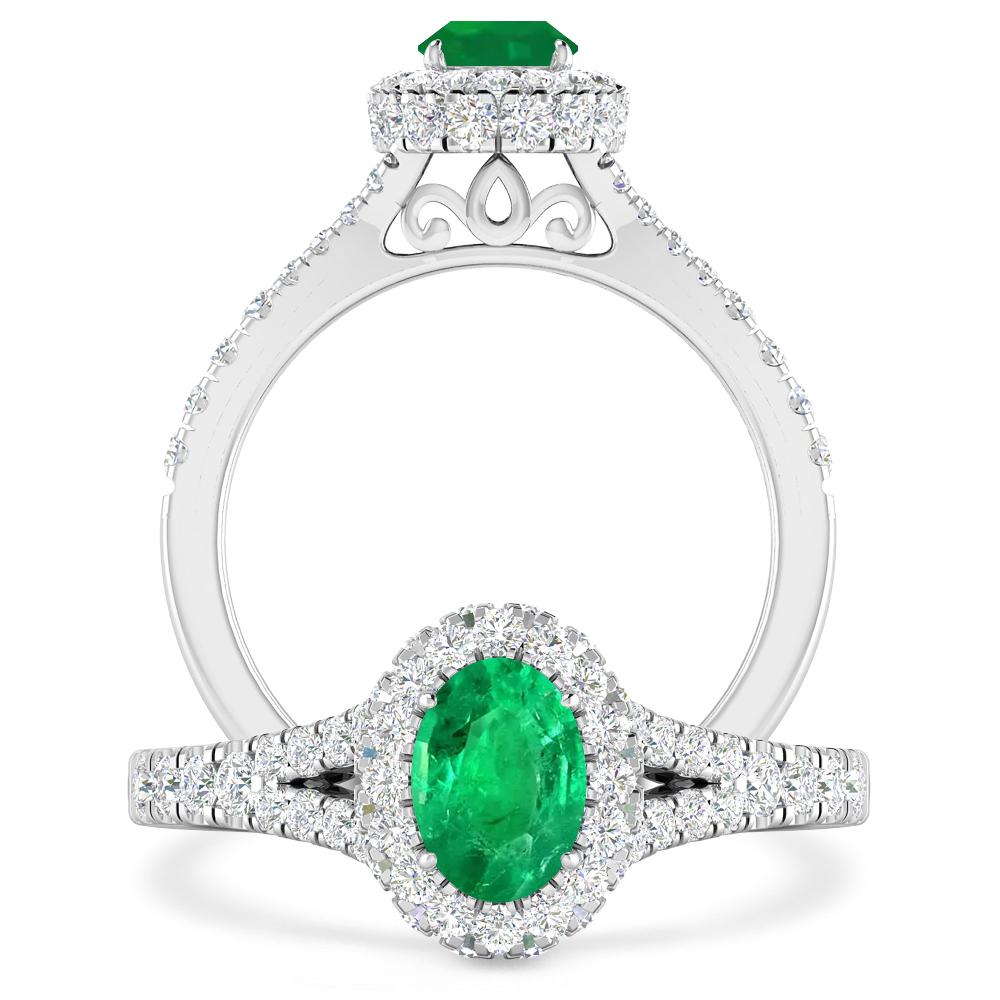 White Gold - Emerald