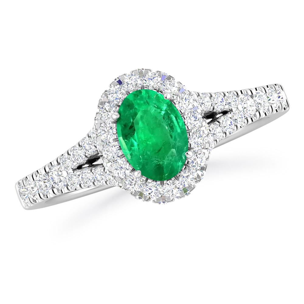 White Gold - Emerald