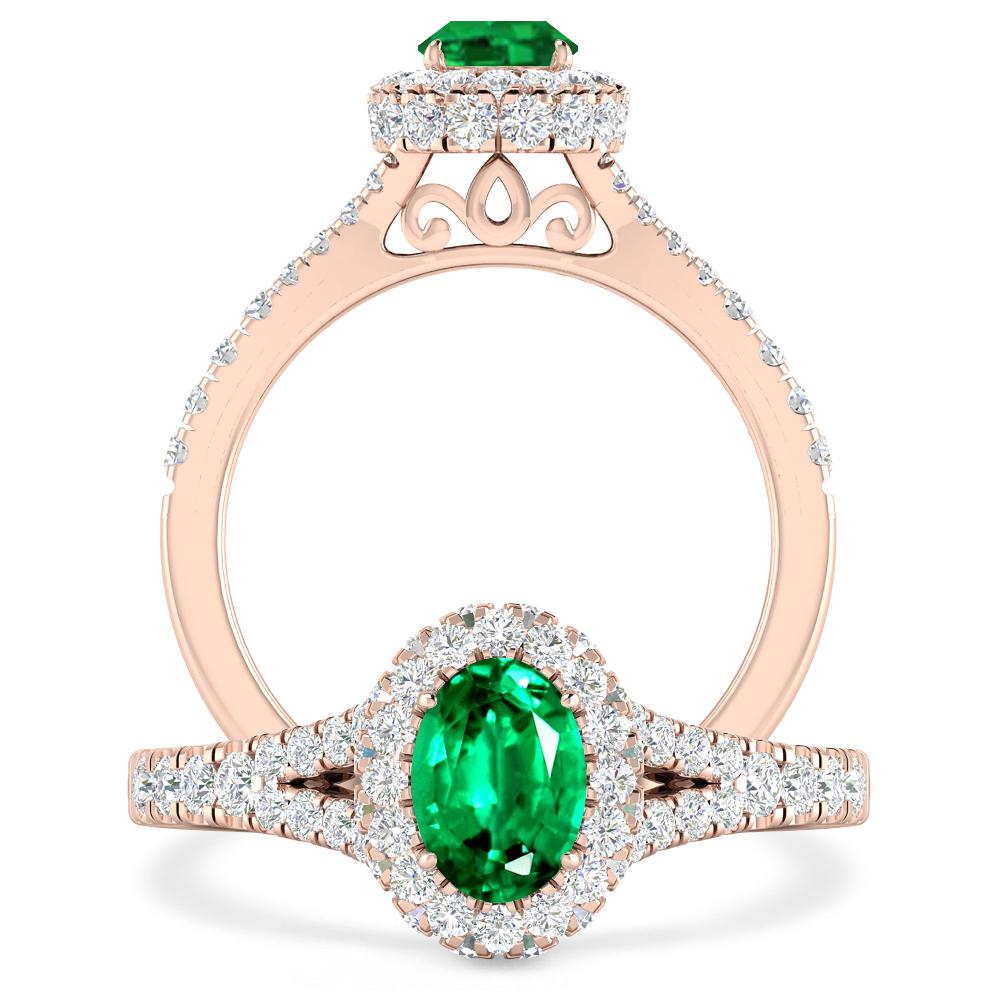 Rose Gold - Emerald