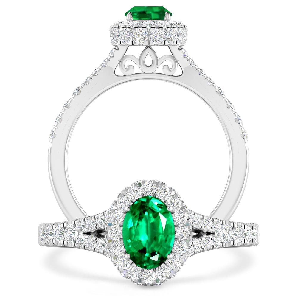 White Gold - Emerald