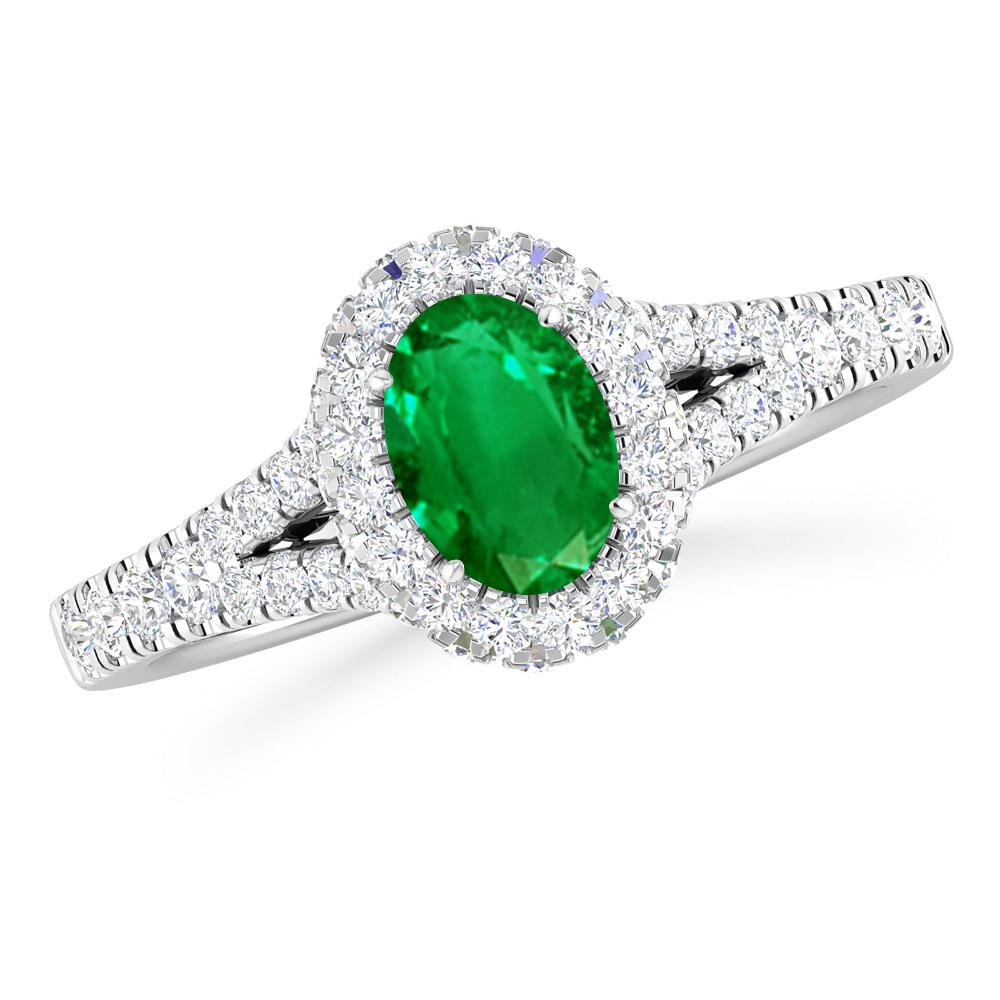 White Gold - Emerald