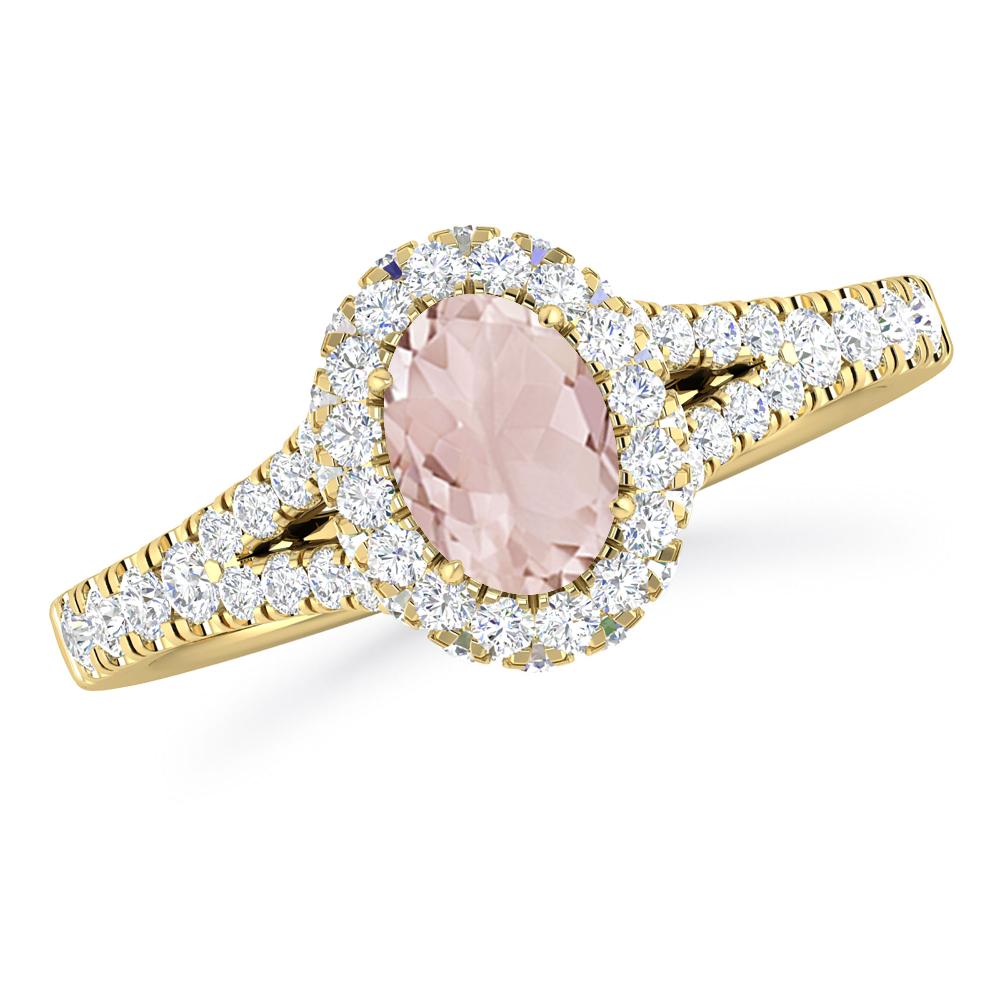 Yellow Gold - Morganite