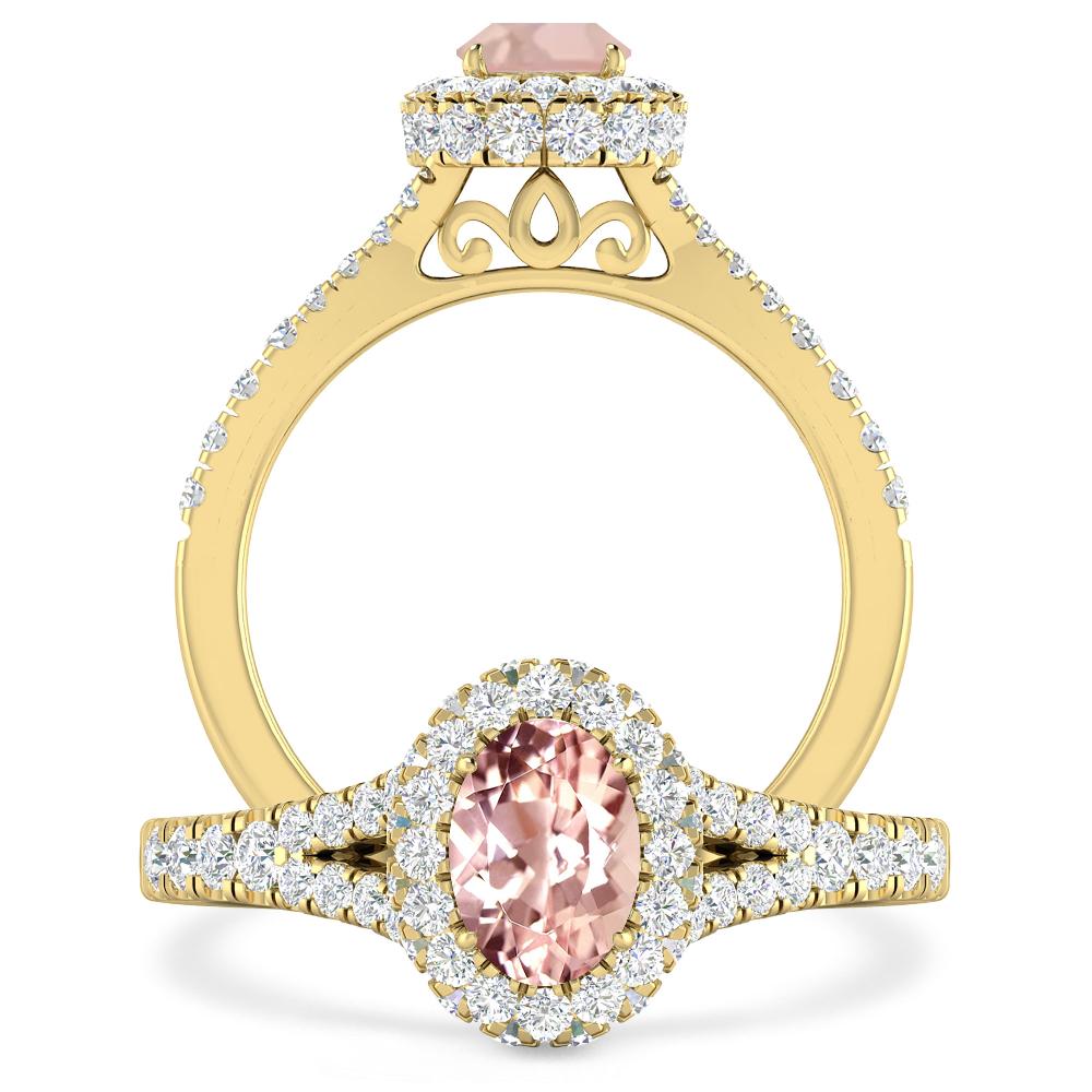 Yellow Gold - Morganite