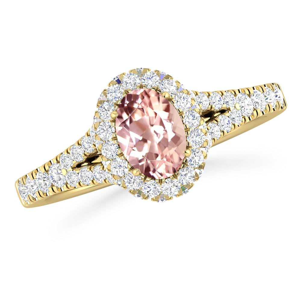 Yellow Gold - Morganite