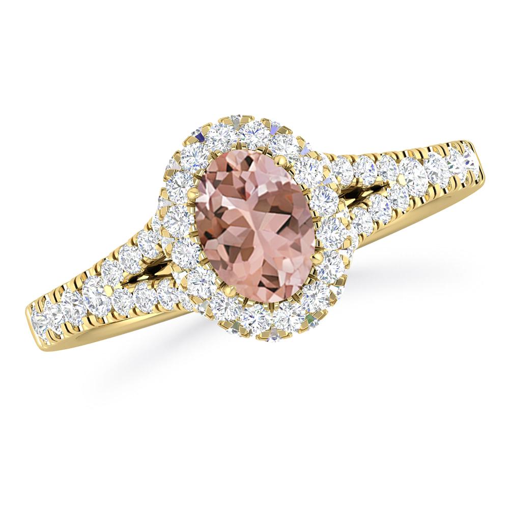 Yellow Gold - Morganite