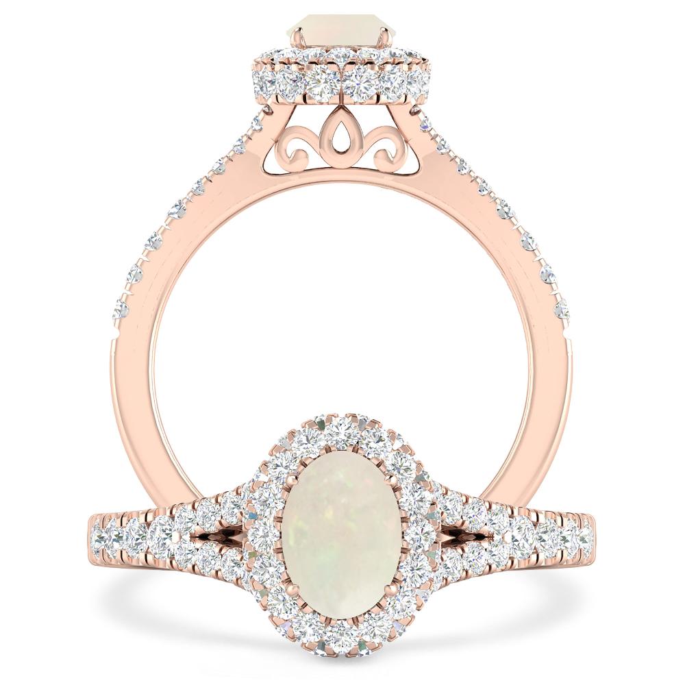 Rose Gold - Opal