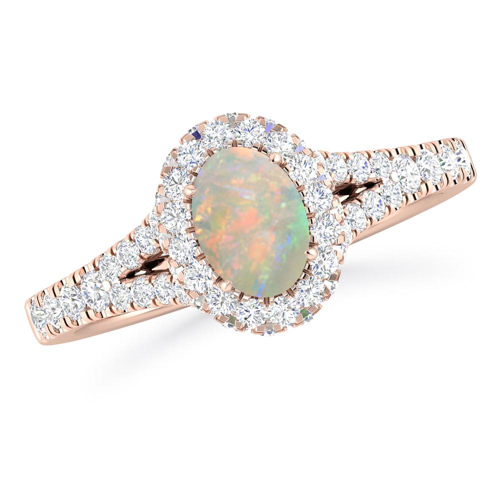 Rose Gold - Opal