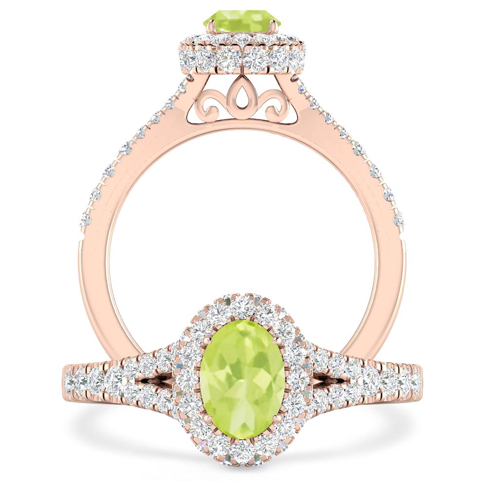 Rose Gold - Peridot