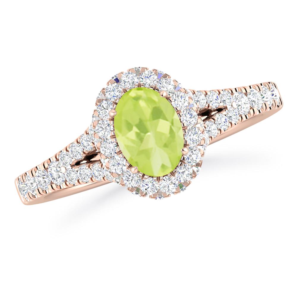 Rose Gold - Peridot