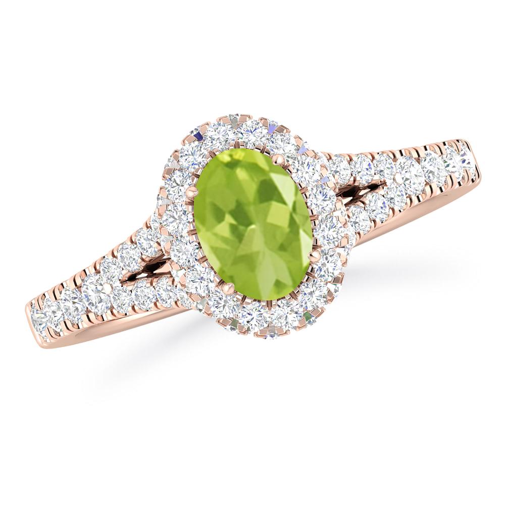 Rose Gold - Peridot