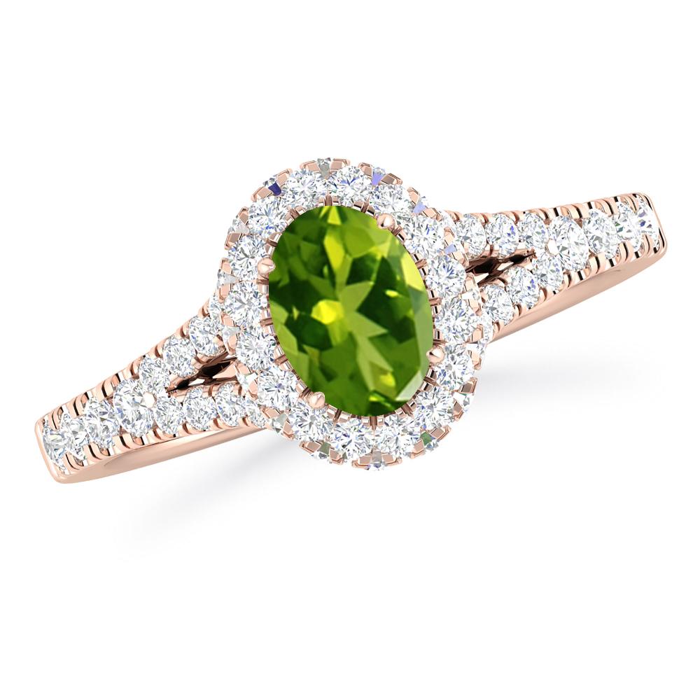 Rose Gold - Peridot