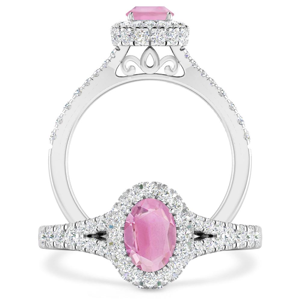 White Gold - Pink Tourmaline