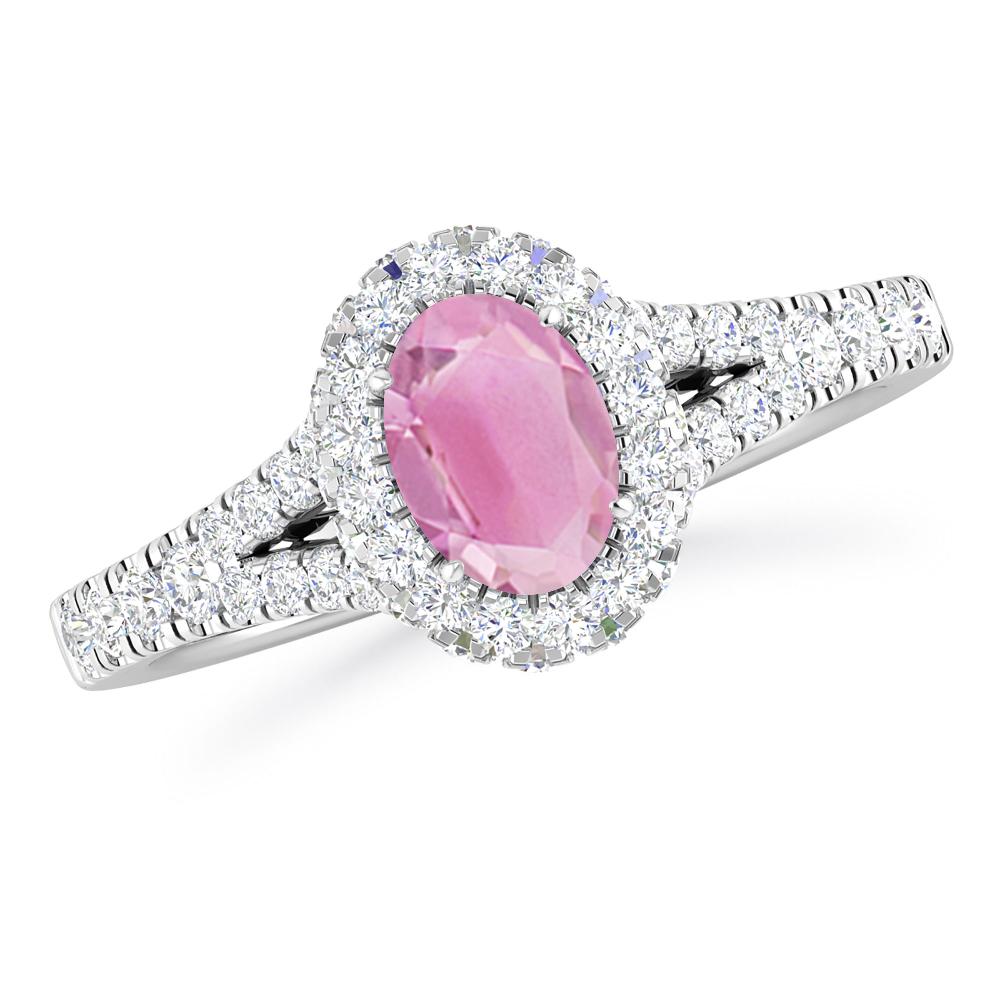 White Gold - Pink Tourmaline