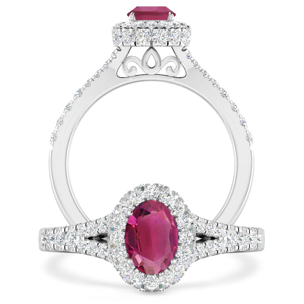 White Gold - Pink Tourmaline