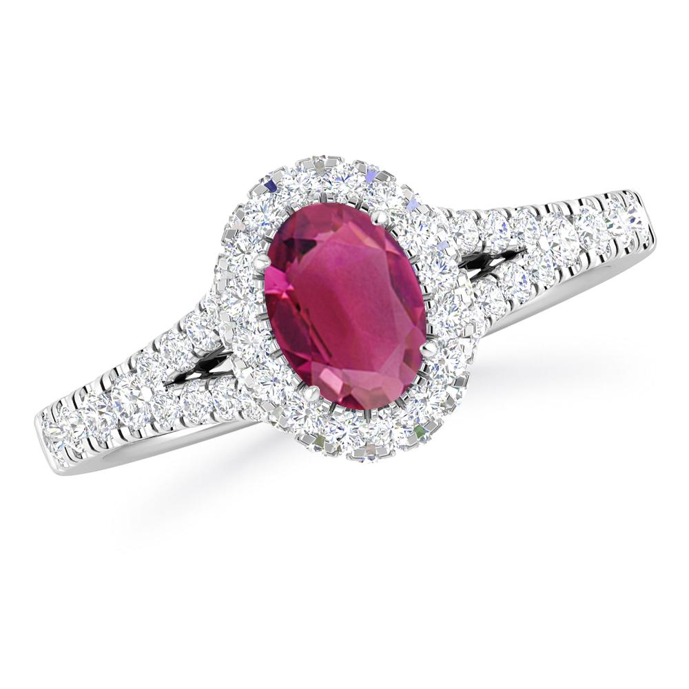 White Gold - Pink Tourmaline