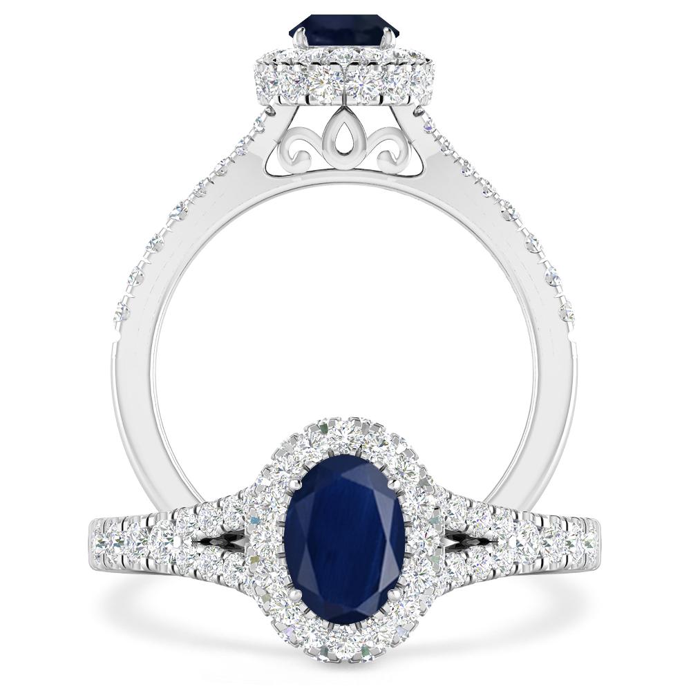 White Gold - Sapphire