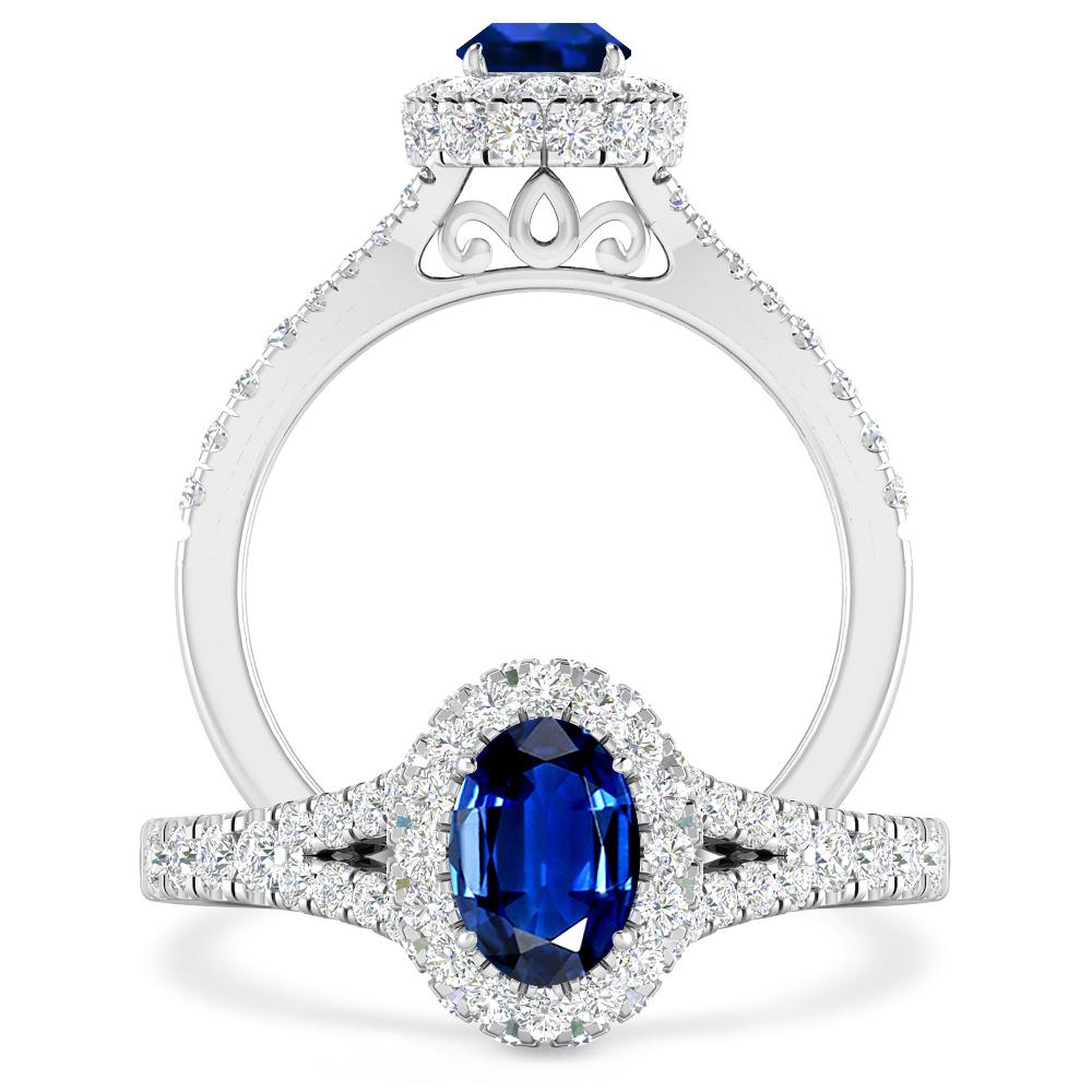 White Gold - Sapphire