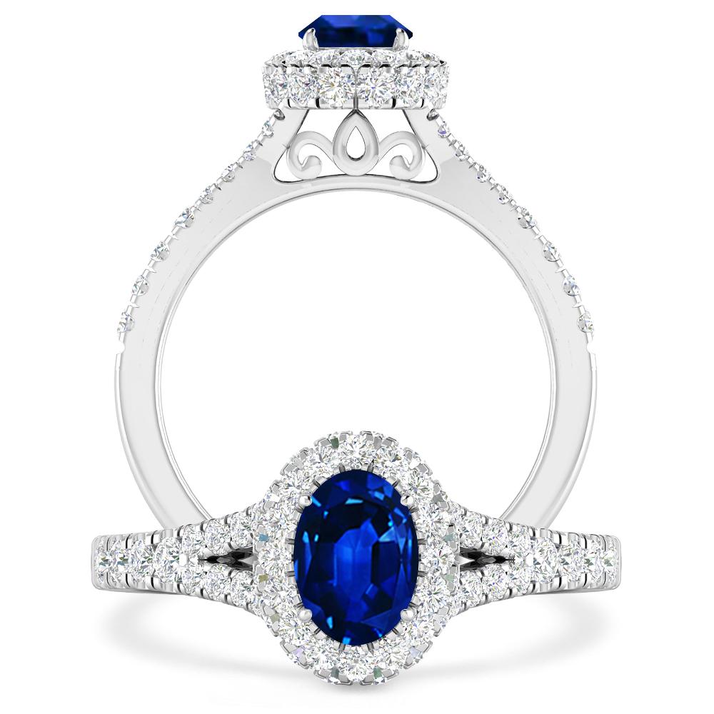 White Gold - Sapphire