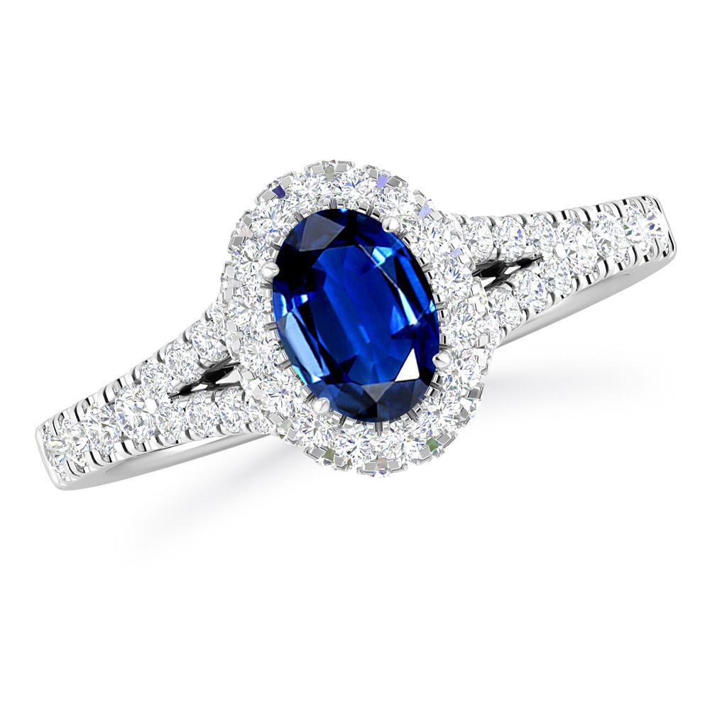 White Gold - Sapphire